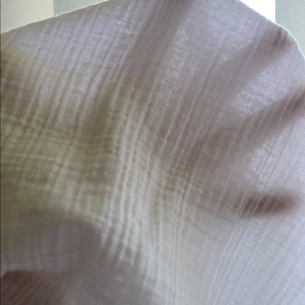 Eileen Fisher White Short Sleeve Top, S/P - Picture 7 of 8